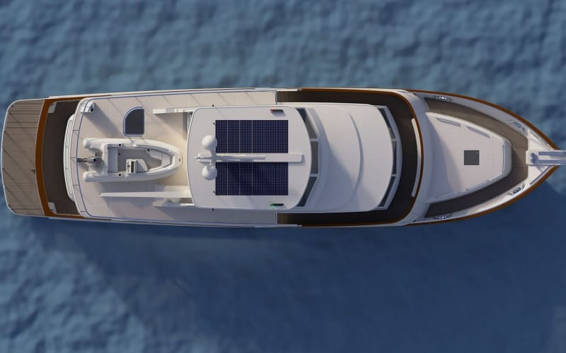 Overhead view of an artists's impression of the new Fleming 85